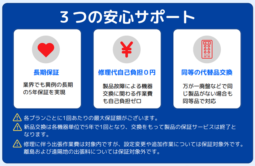 安心サポート